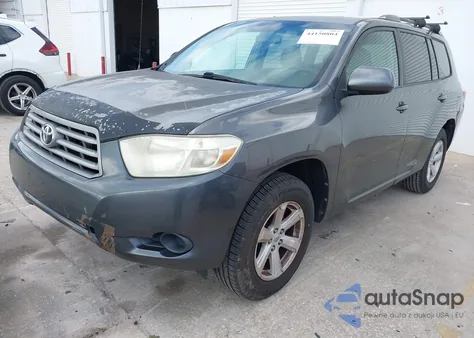 2010 Toyota Highlander Base V6 from USA, damaged, VIN 5TDZK3EHXAS014696